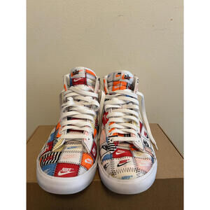 Nike Blazer Mid Patchwork Multi-Color Shoes (Size 11)